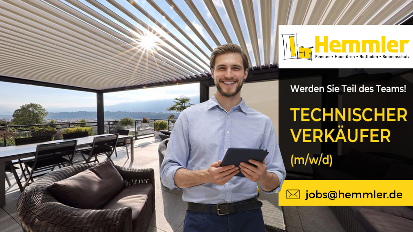Technischer Verkäufer gesucht / Jobs / Stellenaussschreibung Hemmler, Schutterwald